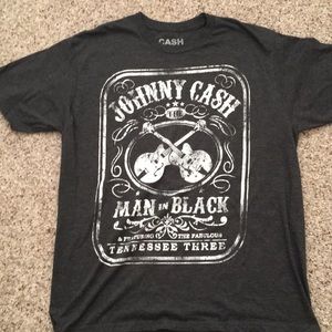 Man in Black, Johnny Cash T-shirt.